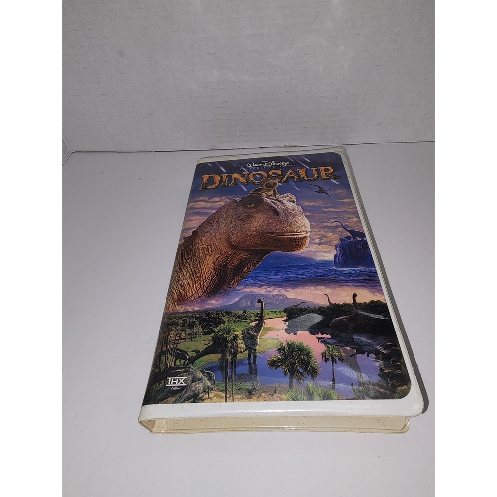 Walt Disney Dinosaur VHS Movie in‎ Clamshell case